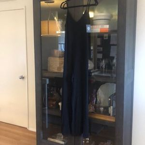 Reformation Black Jumpsuit